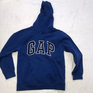 Gap blue hooded sweatshirt